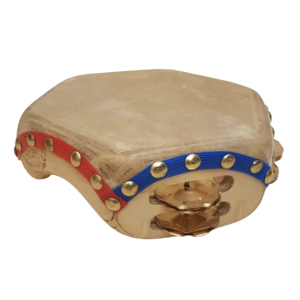 Pandero Cuequero Doble Chapa Bronce STANDARD Ricardo Cayufilo